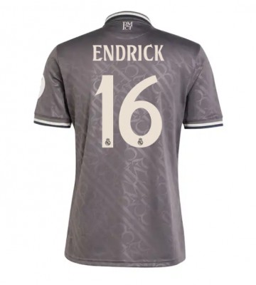 Real Madrid Endrick #16 Tercera Equipación 2024-25 Manga Corta